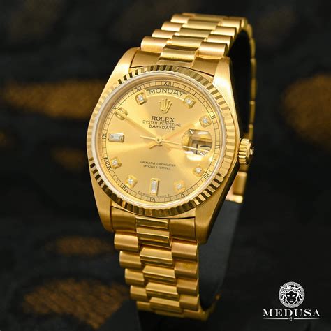 rolex montre en or